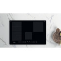 Whirlpool WF S0377 NE/IXL Black Built-in 77 cm Zone induction hob 4 zone(s)