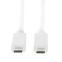 LogiLink CU0131 USB cable USB 3.2 Gen 2 (3.1 Gen 2) 1 m USB C White