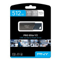 PNY PRO Elite V2 USB flash drive 512 GB USB Type-A 3.2 Gen 2 (3.1 Gen 2) Black