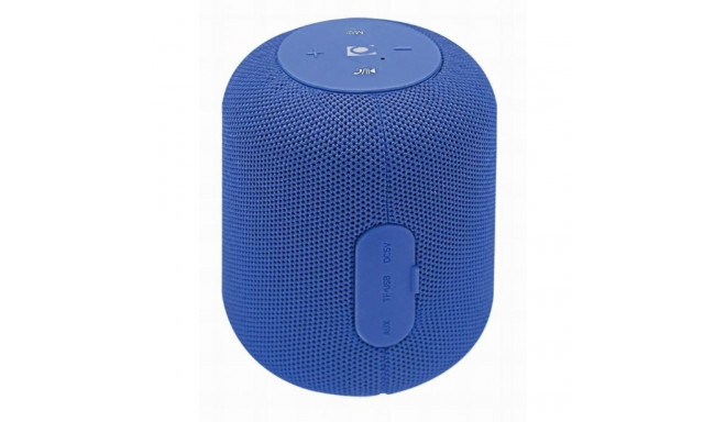 Gembird Portable Speaker||Portable/Wireless|1xMicroSD Card Slot|Bluetooth|Blue|SPK-BT-15-B