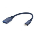 Gembird I/O ADAPTER USB-C TO USB OTG/GREY A-USB3C-OTGAF-01