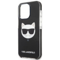 Karl Lagerfeld kaitseümbris Choupette Head Apple iPhone 13 Pro Max, must