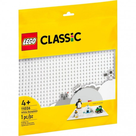 KONSTR LEGO CLASSIC WHIT BASEPLATE 11026