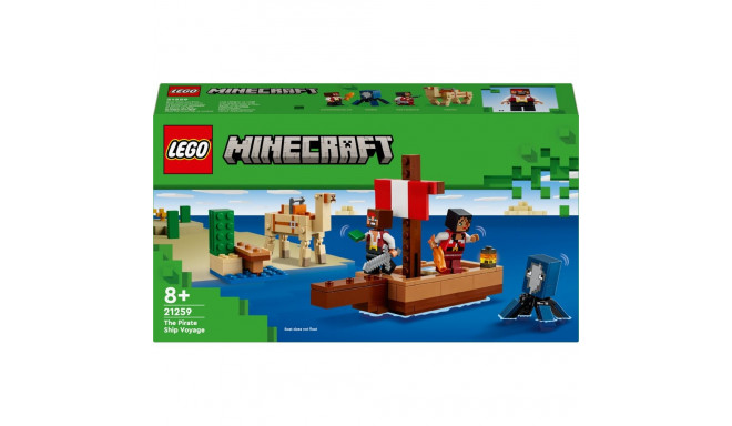 LEGO Minecraft Piraadilaeva Kruiis (21259)