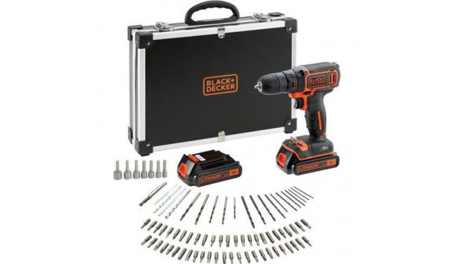 Black&Decker BDCDD12BAFC drill/driver 10.8 V 2 x 1.5 Ah battery