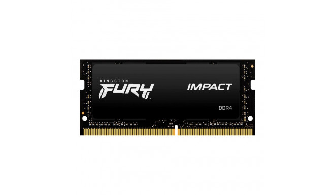 Kingston Fury Impact sülearvuti mälu, SODIMM, DDR4, 64 GB, 3200 MHz, CL20 (KF432S20IBK2/64)