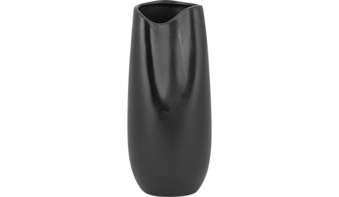 Beliani Flower Vase Black DERBE