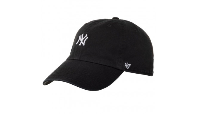 47 Brand MLB New York Yankees Base Cap B-BSRNR17GWS-BK (One size)