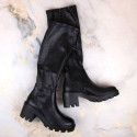 Potocki boots on a high heel and platform W SZ12267 WOL196 (41)