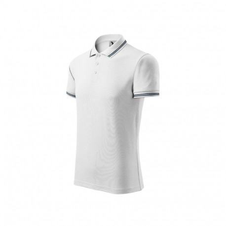 Adler Urban M MLI-21900 white polo shirt (L)