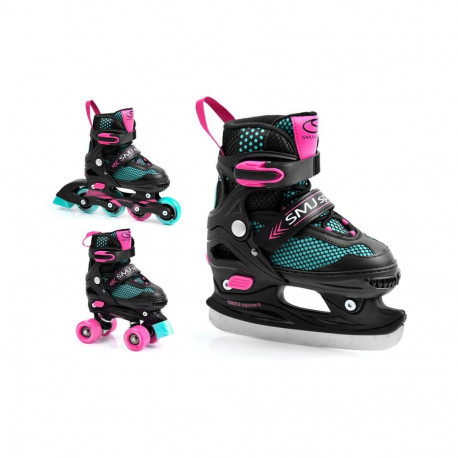 SMJ sport 3in1 Jr BS-616TP roller skates (39-42)