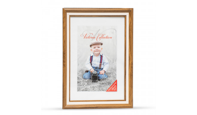 Photo frame Action 2 15x21, brown/white