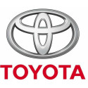 Keyring Toyota with logo, metal.