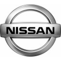 Keyring Nissan with logo metal.