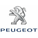 Keyring Peugeot with logo metal.