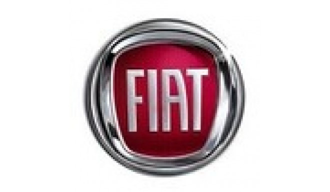 Keyring Fiat with logo ,metal.