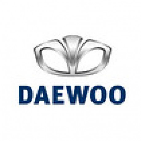 Võtmehoidja Daewoo logoga metallist.