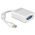 DeLOCK Adapter mini Displayport / VGA FM 0.18 m VGA (D-Sub) White