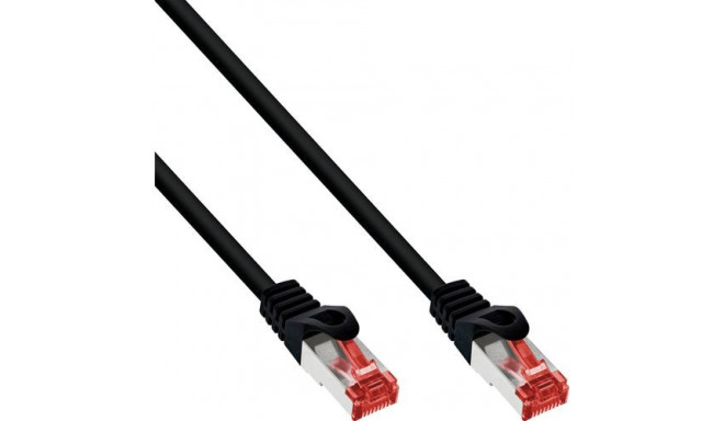 InLine Patch Cable S/FTP PiMF Cat.6 250MHz PVC copper black 7.5m