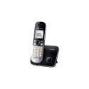 Panasonic KX-TG6811FXB telephone DECT telephone Caller ID Black