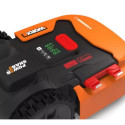 WORX Landroid S400 lawn mower Robotic lawn mower Battery Black, Orange