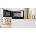 Bosch Serie 8 BFL7221B1 microwave Black Solo microwave Built-in 21 L 900 W