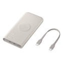 Samsung EB-U2510XUEGEU power bank 10000 mAh Wireless charging Beige