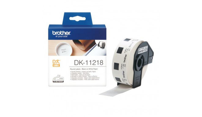 Brother DK-11218 printer label White