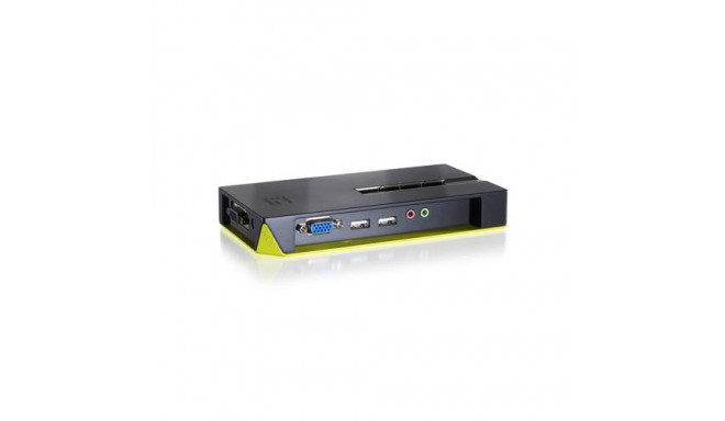 LevelOne 4-Port USB VGA KVM Switch, audio support