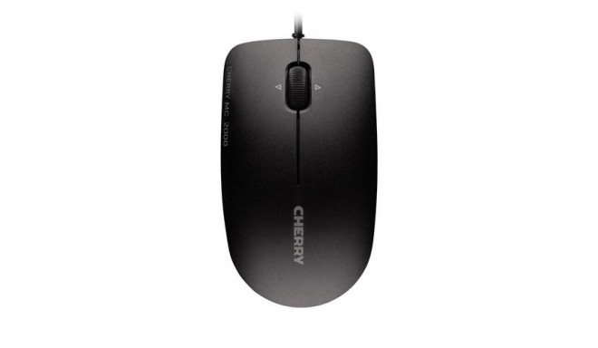 CHERRY MC 2000 Corded Mouse with Tilt Wheel, Black, USB