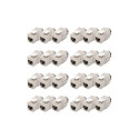 Digitus Cat. 6A keystone module, shielded with intelligent cable manager, set (24 pieces)