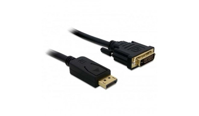 DeLOCK Displayport &gt; DVI 24+1 St/St 2m DVI-D