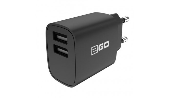 2GO 794250 mobile device charger Black Indoor