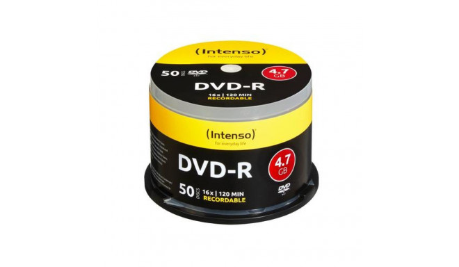 Intenso DVD-R 4.7GB, 16x 50 pc(s)