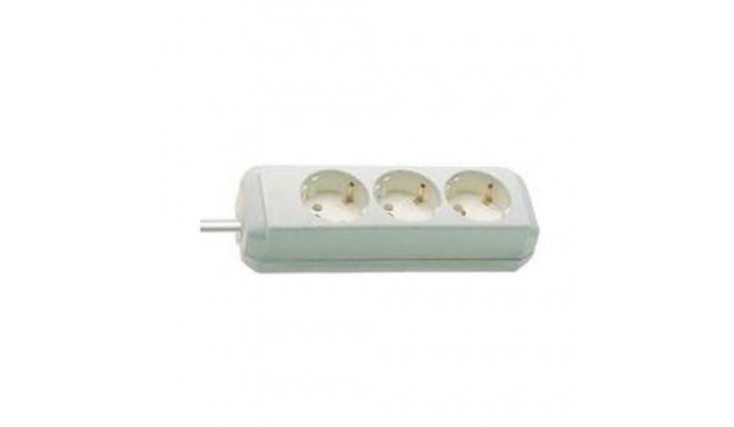 Brennenstuhl Eco-Line power extension 3 m 3 AC outlet(s) White