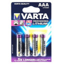 Varta 4x AAA Lithium Single-use battery