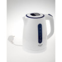 Adler AD 1234 electric kettle 1.7 L 2200 W Blue, White