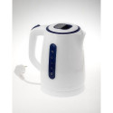 Adler AD 1234 electric kettle 1.7 L 2200 W Blue, White