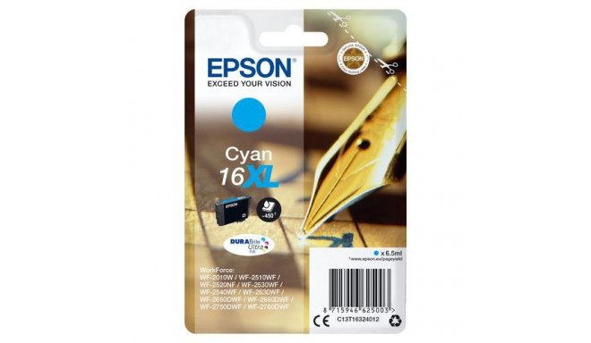 Epson Pen and crossword Singlepack Cyan 16XL DURABrite Ultra Ink