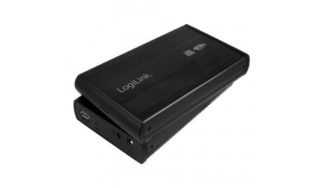 LogiLink UA0107 storage drive enclosure Black 3.5&quot;