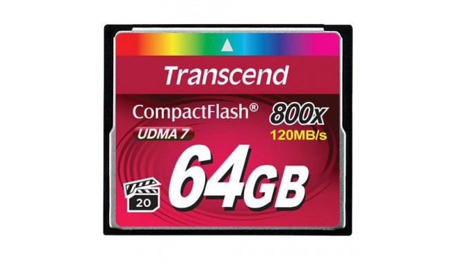 Transcend CompactFlash 800x 64GB