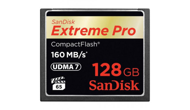 SanDisk 128GB Extreme Pro CF 160MB/s CompactFlash