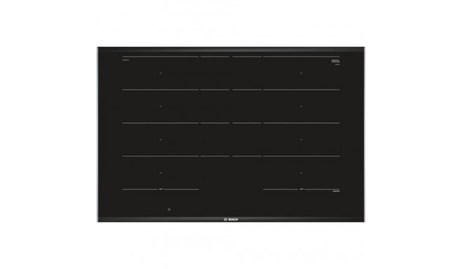 Bosch Serie 8 PXY875DC1E hob Black Built-in 81 cm Zone induction hob 4 zone(s)