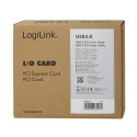 LogiLink PC0057A interface cards/adapter Internal USB 3.2 Gen 1 (3.1 Gen 1)