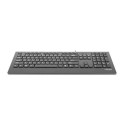 NATEC BARRACUDA keyboard Universal USB QWERTY Black