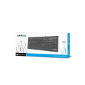 NATEC BARRACUDA keyboard Universal USB QWERTY Black