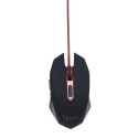 Gembird MUSG-001-R mouse Ambidextrous USB Type-A 2400 DPI