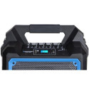 Blaupunkt MB06 portable speaker Stereo portable speaker Black, Blue 500 W