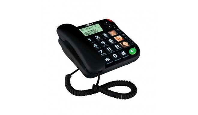 MaxCom KXT480CZ telephone Analog telephone Caller ID Black