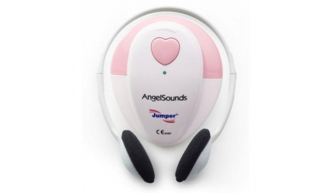 AngelSounds JPD-100S heart rate monitor Pink, White